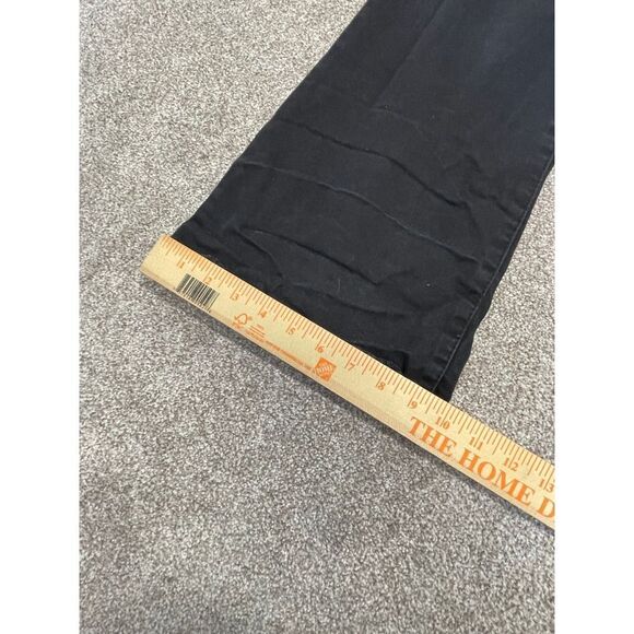 Knox Rose womens flare jeans sz 8 high waist black stretch denim retro - Picture 5 of 12